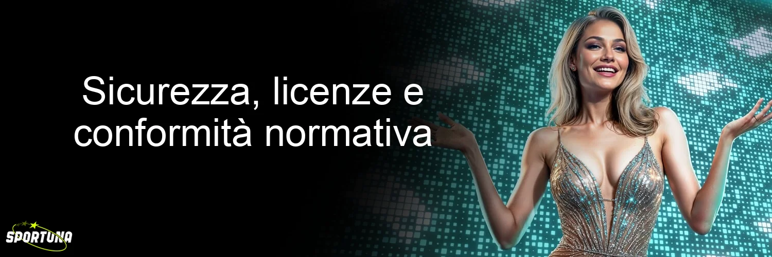 Sicurezza, licenze e conformità normativa